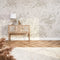 Vintage Peony Full Wall Mural in Cool Neutrals