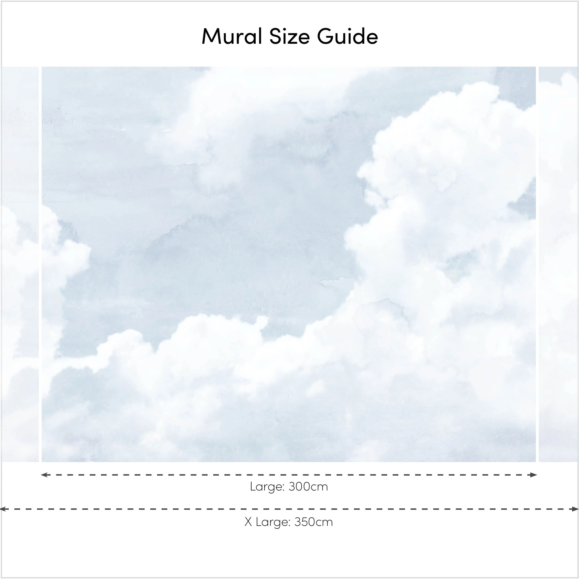 Early Light Mural in Blue