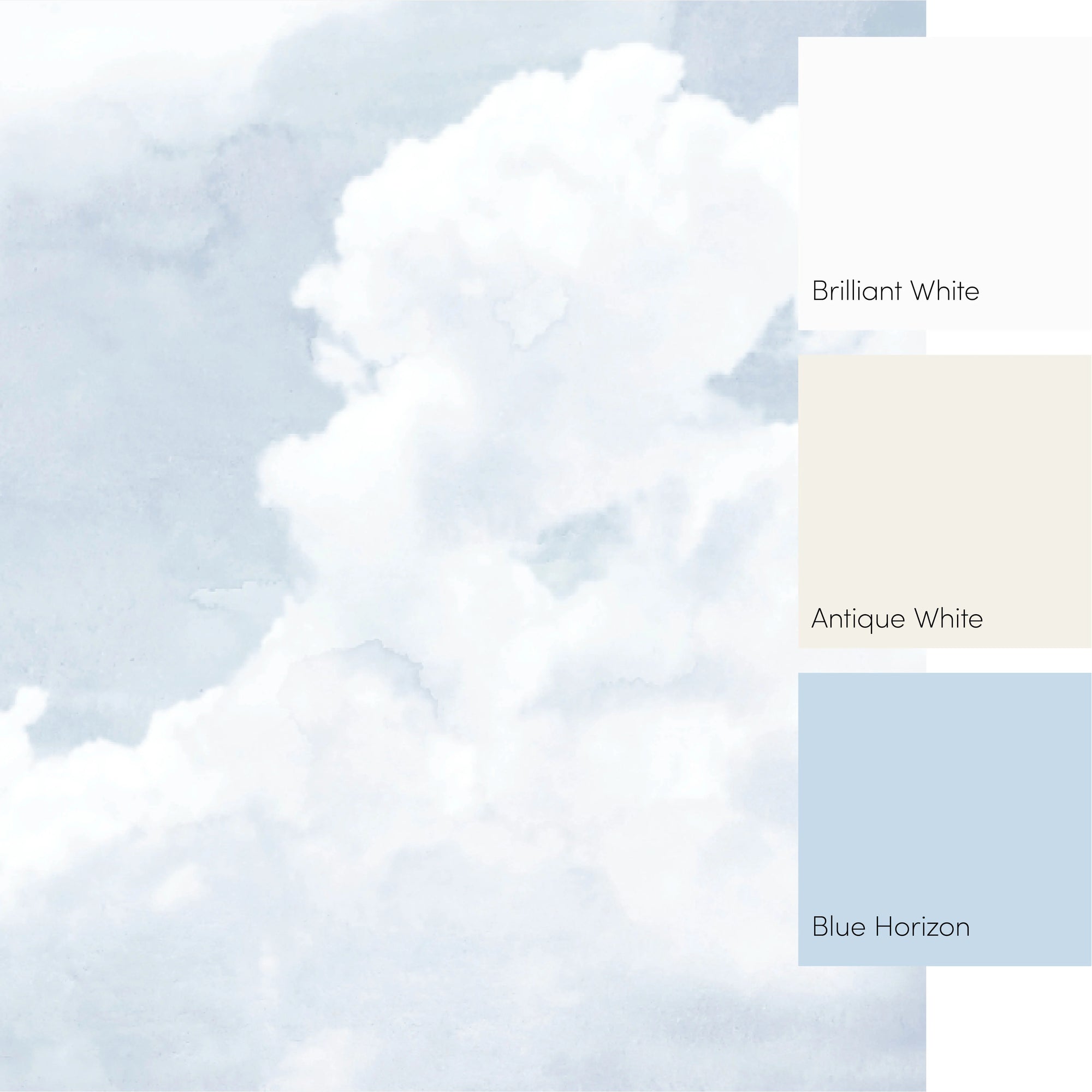 Early Light Mural in Blue