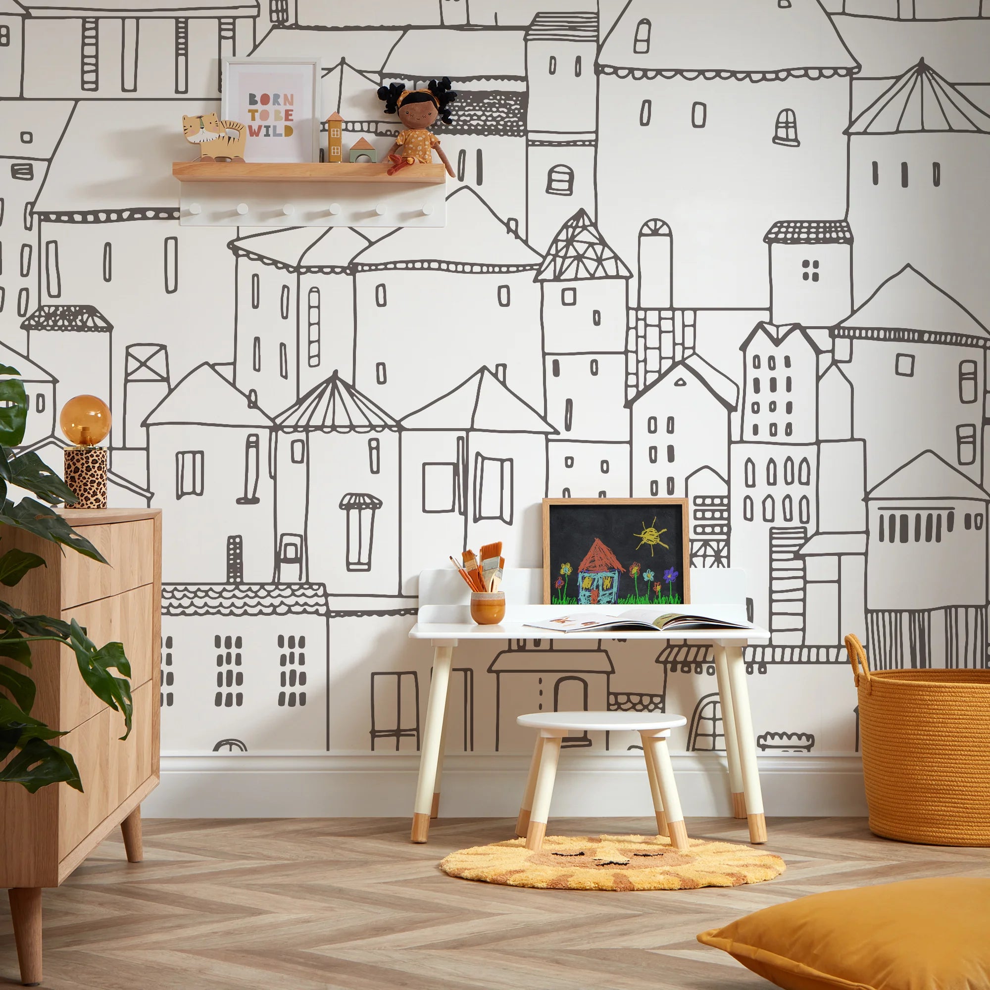 NextWall Pale Pink Paris Scene Vinyl Peel and Stick Wallpaper Roll (30.75  sq. ft.) NW44801 - The Home Depot