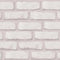 Wandsworth Brick Wallpaper in White