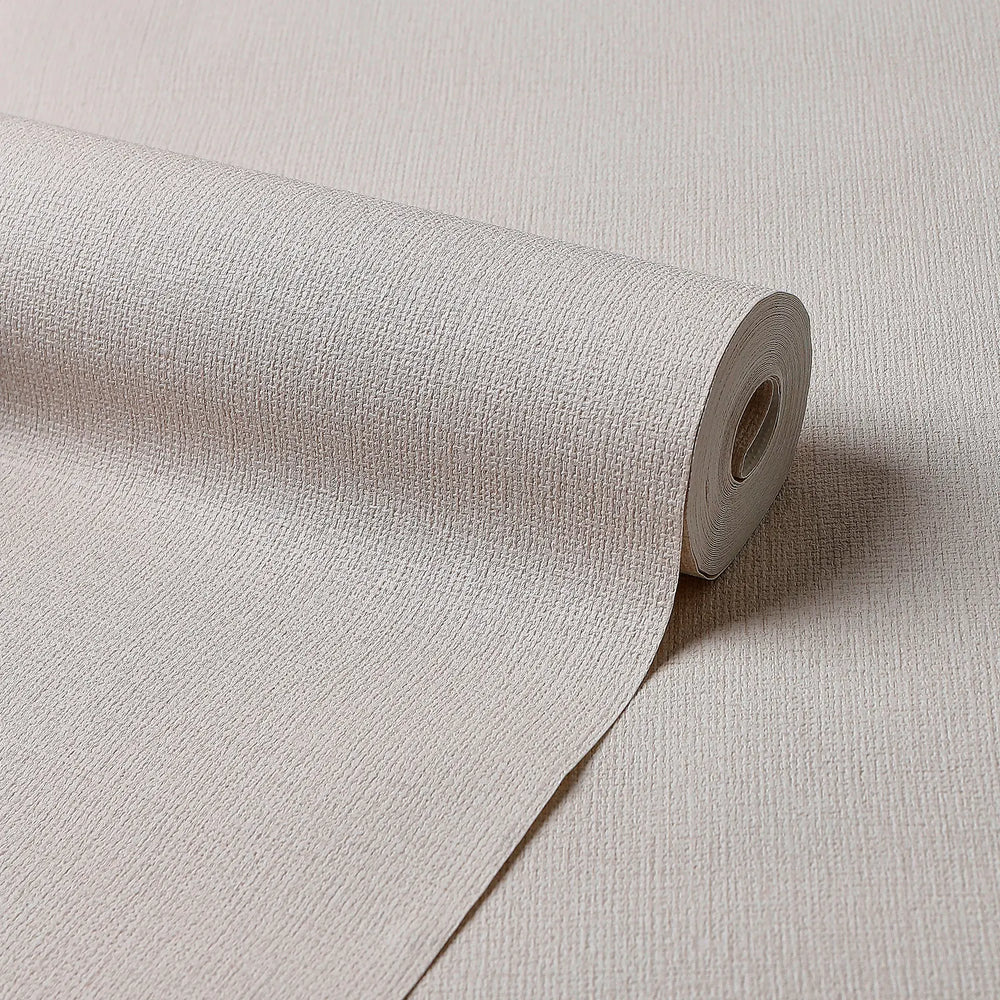 Whisper Weave Wallpaper in Ivory
