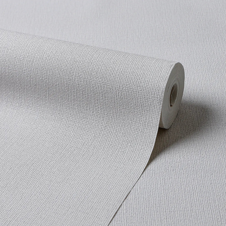 Whisper Weave Wallpaper in Off White