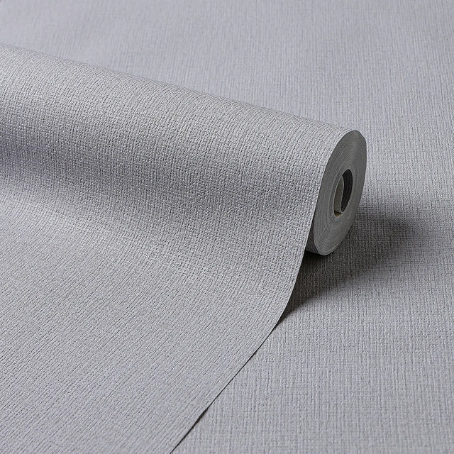 Whisper Weave Wallpaper in Pale Grey