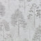 Woodland Whisper Wallpaper in Warm Grey