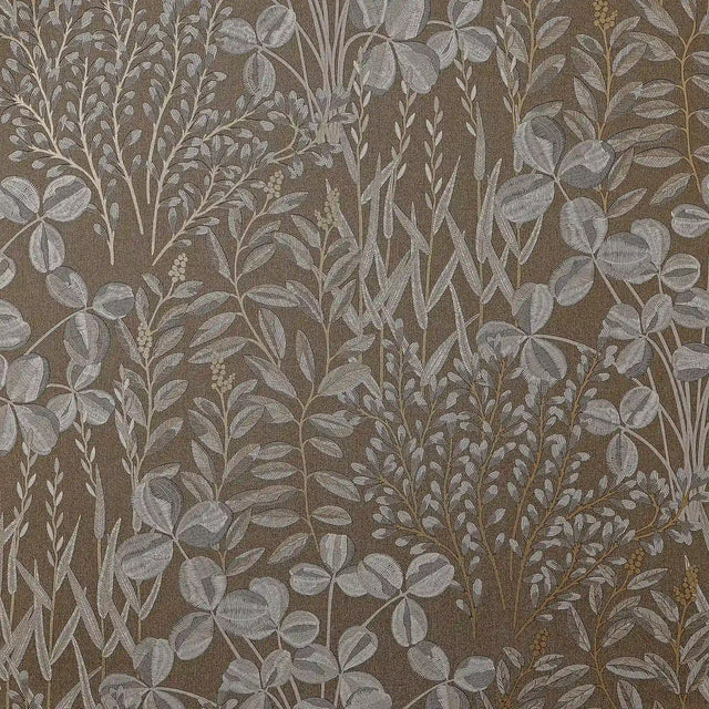 Woodland Meadow Wallpaper in Cappuccino
