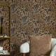 Woodland Meadow Wallpaper in Graphite