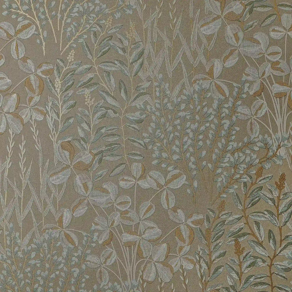 Woodland Meadow Wallpaper in Sage