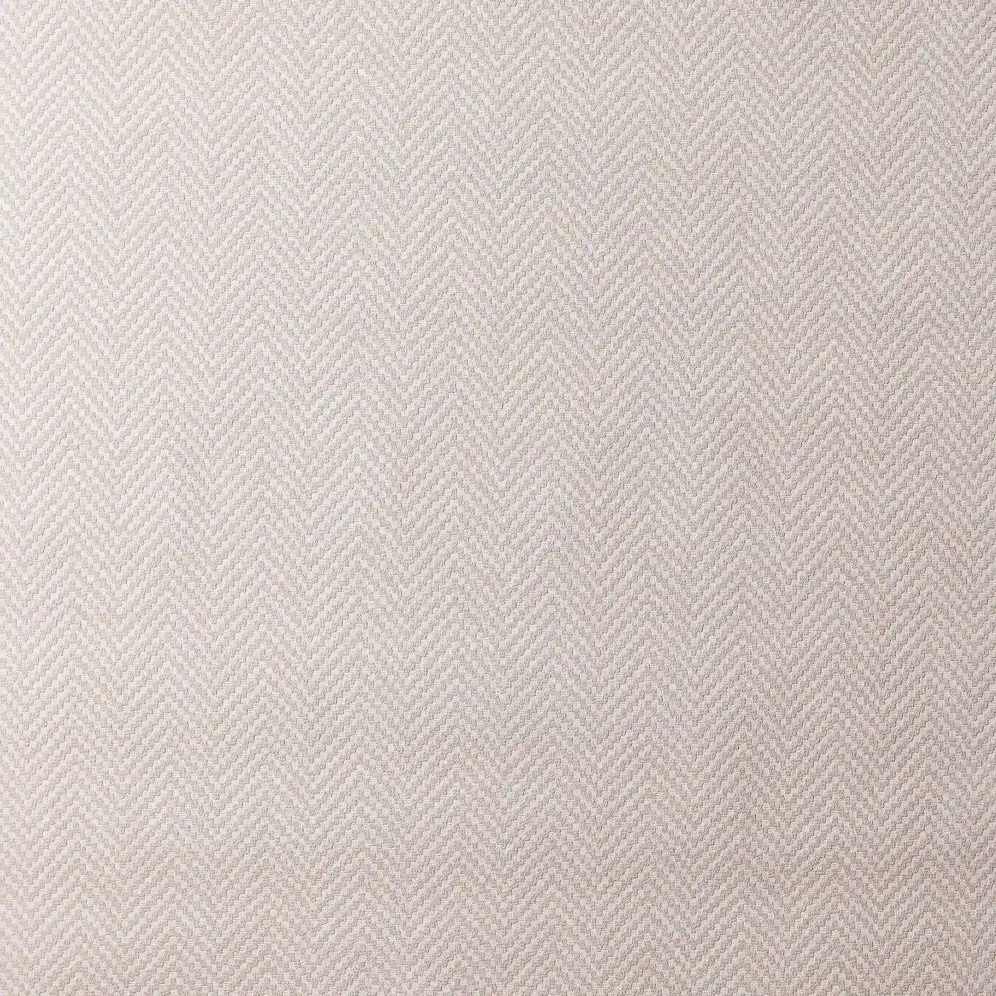 Woven Herringbone Wallpaper in Beige