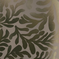 Thumbnail for Coral Leaf Wallpaper in Sage Green with Gold Foil