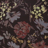 Thumbnail for Shadow Garden Wallpaper in Burgundy with Gold Foil