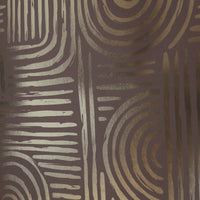Thumbnail for Raffia Curve Wallpaper in Almond with Gold Foil