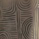 Thumbnail for Raffia Curve Wallpaper in Beige with Gold Foil