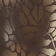 Thumbnail for Coral Reef Wallpaper in Mocha with Gold Foil
