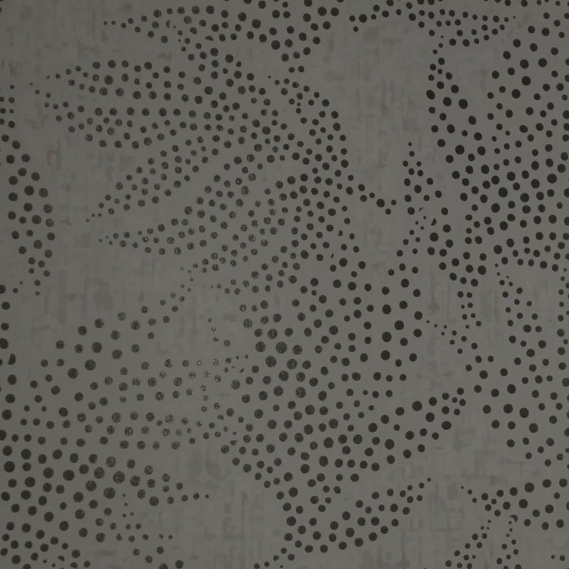 Thumbnail for Large Speckled Leaf Wallpaper in Green with Gold Foil