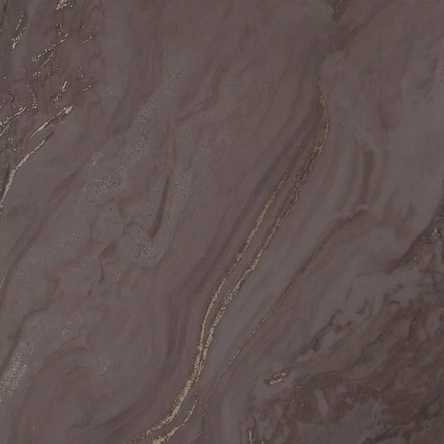 Gold Marble Wallpaper in Latte with Gold Foil