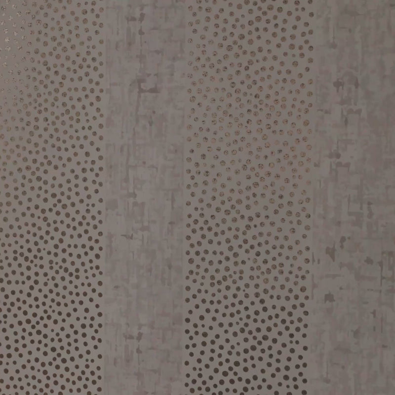 Thumbnail for Speckled Stripe Wallpaper in Cream with Gold Foil