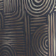 Thumbnail for Raffia Curve Wallpaper in Navy with Gold Foil