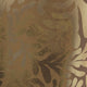 Thumbnail for Coral Leaf Wallpaper in Caramel Latte with Gold Foil