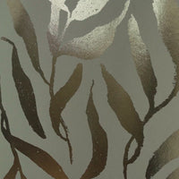 Thumbnail for Olive Leaf Wallpaper in Sage Green with Gold Foil