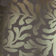 Thumbnail for Coral Leaf Wallpaper in Almond with Gold Foil