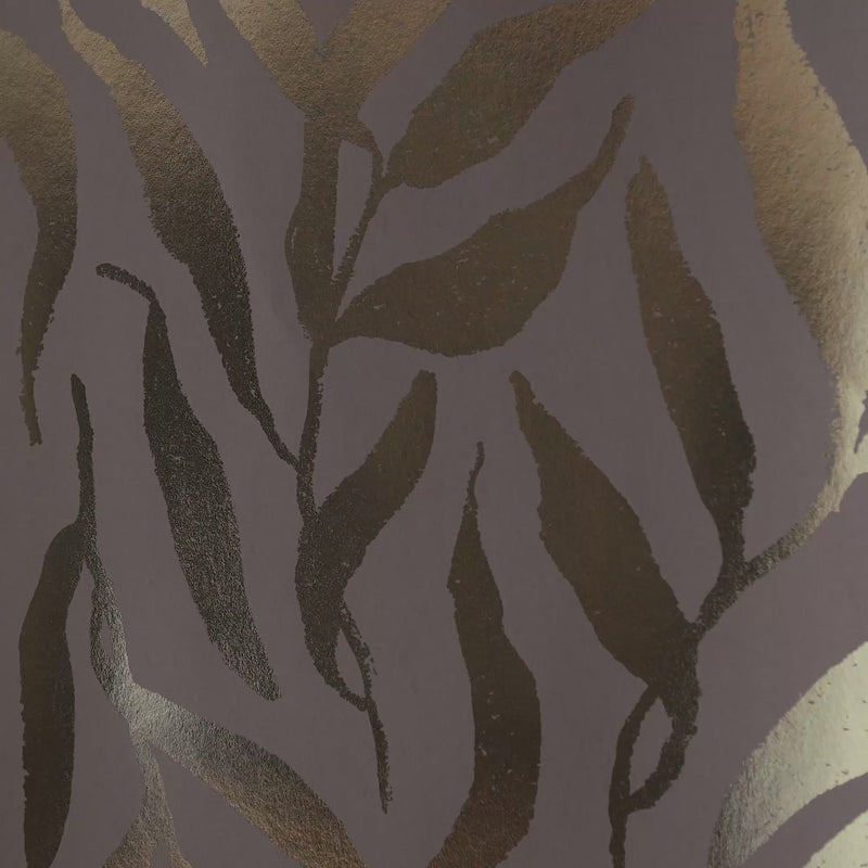 Thumbnail for Olive Leaf Wallpaper in Beige with Gold Foil