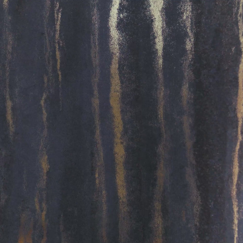 Thumbnail for Gold Bark Wallpaper in Navy with Gold Foil