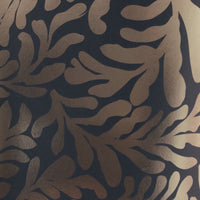 Thumbnail for Coral Leaf Wallpaper in Navy with Gold Foil