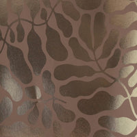 Thumbnail for Coral Reef Wallpaper in Caramel with Gold Foil
