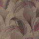Thumbnail for Elegant Leaves Wallpaper in Soft Pinks and Greens on Cream with Gold Foil