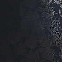 Thumbnail for Speckled Leaf Wallpaper in Navy with Gold Foil